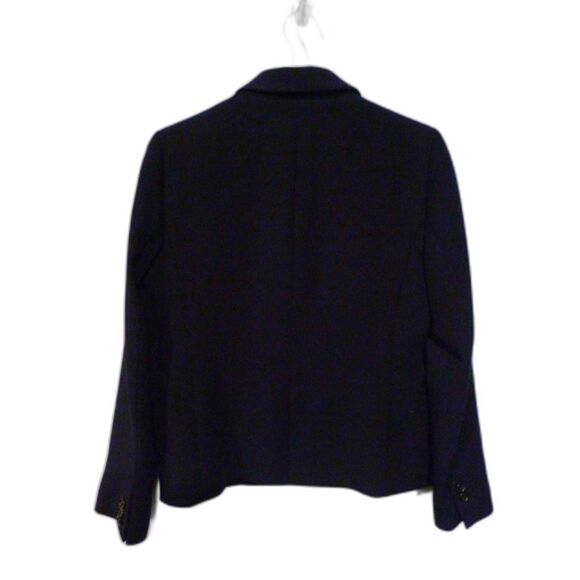 J. Crew Schoolboy Stretch Crepe Blazer Suit Jacket - Navy Blue 6P - Picture 2 of 7